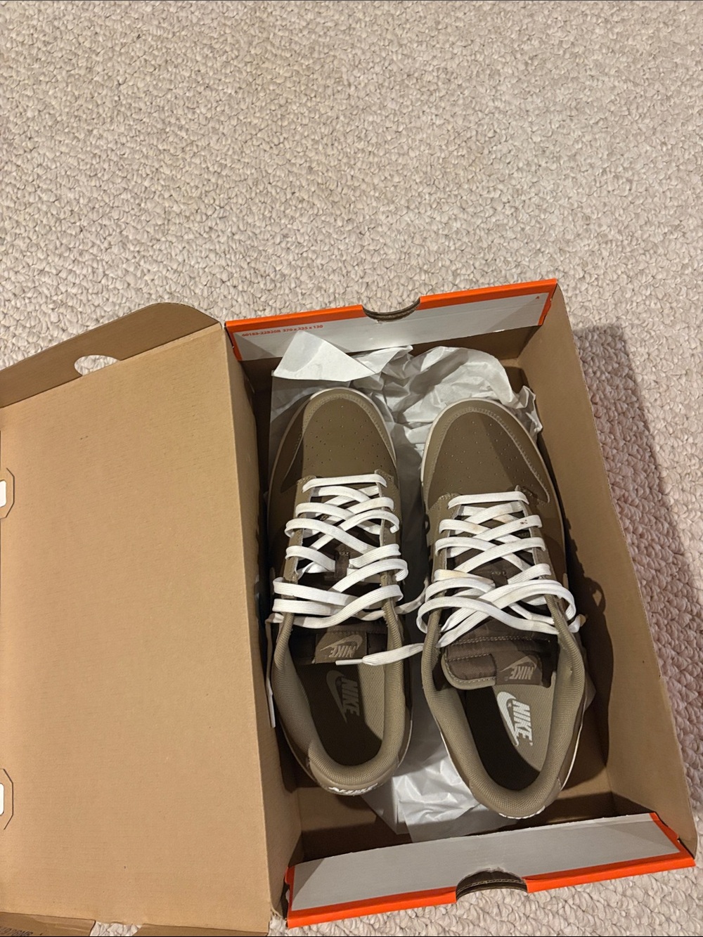 Nike dunk low judge grey US size 11 Worn Once! Included with box